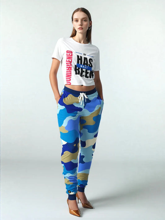 Marine One Camouflage Eco-Poly Unisex Joggers