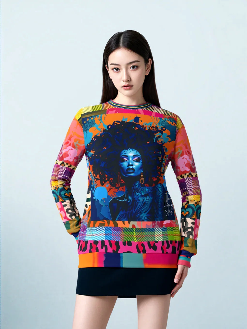Untouched Beauty of Medusa Unisex Sweatshirt (Gold Label)