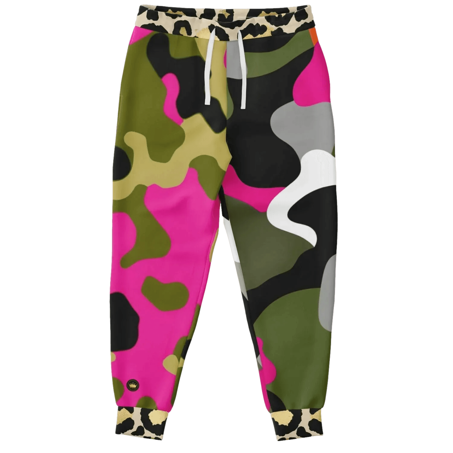 West Hollywood Pink Eco-Poly Camo Unisex Joggers