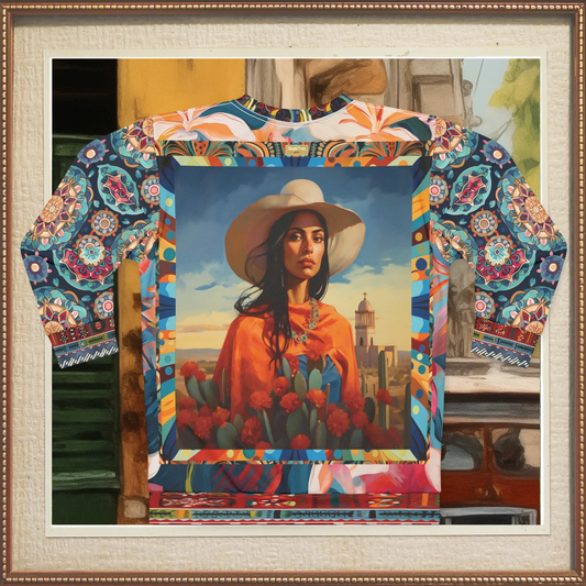 Woman of Chihuahua Unisex Sweatshirt (Gold Label)