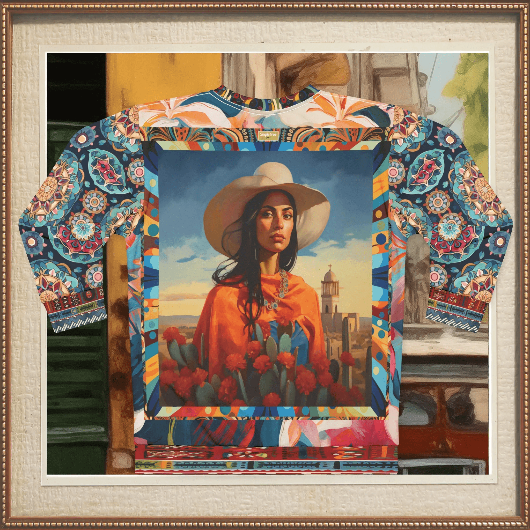 Woman of Chihuahua Unisex Sweatshirt (Gold Label)