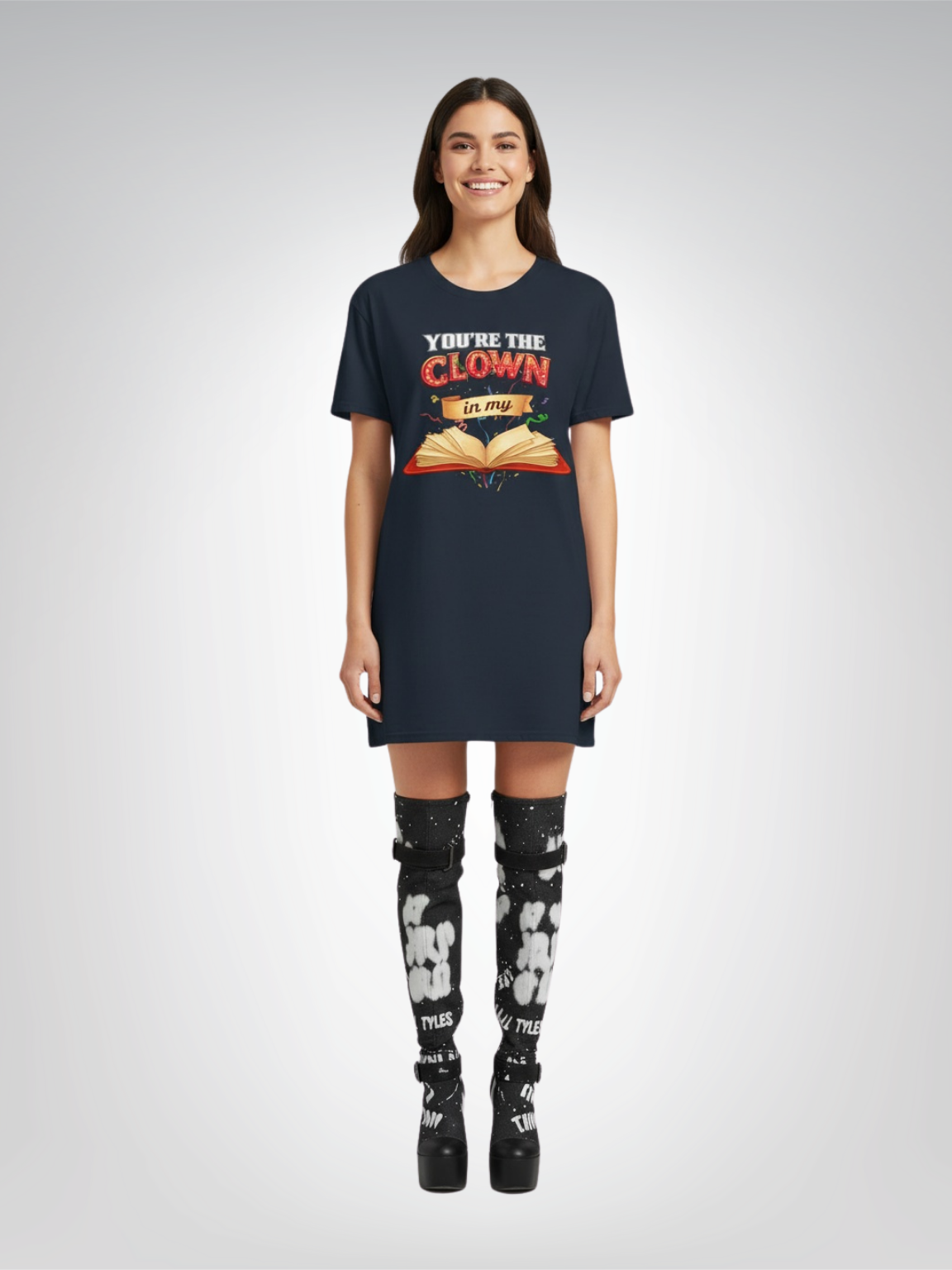 You Are the Clown in My Story Heavyweight Unisex Tee