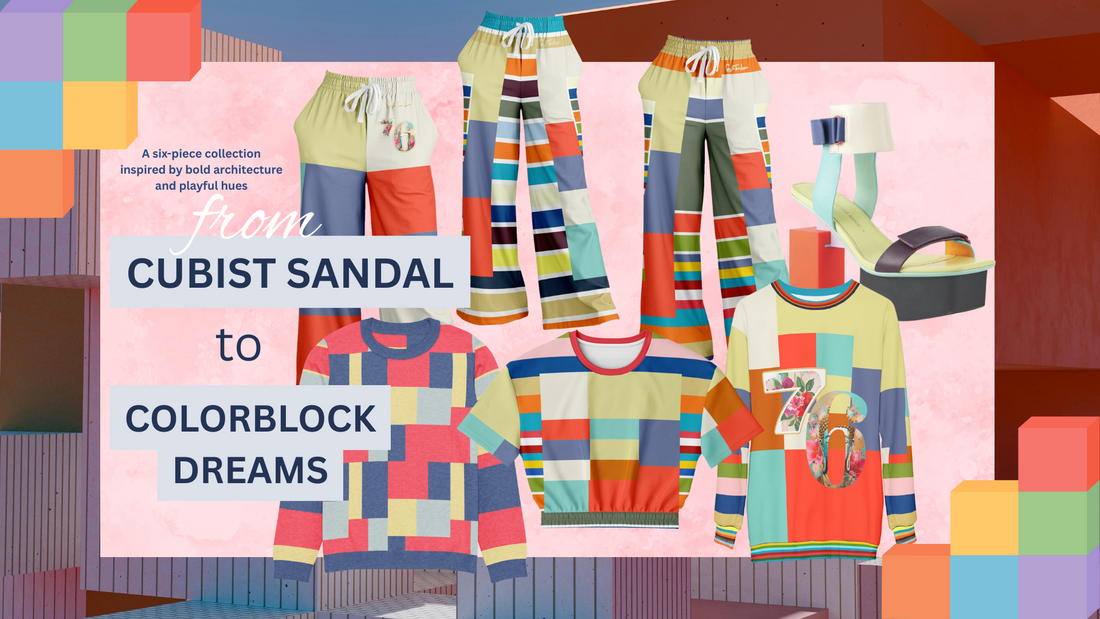 From Cubist Sandals to Colorblock Dreams—The Birth of a Bold New Collection