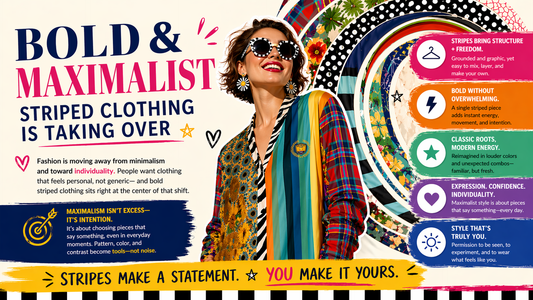 Bold, Maximalist Striped Clothing for Women: Why Basic Stripes Don’t Cut It Anymore
