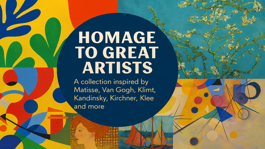 Homage to Great Artists: A Wearable Journey Through Color, Legacy, and Creative Discovery
