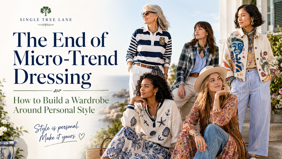 The End of Micro-Trend Dressing: How to Build a Wardrobe Around Personal Style