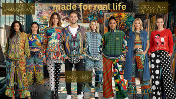 The Best Wearable Art: Colorful Comfort Clothes You Can Actually Live In