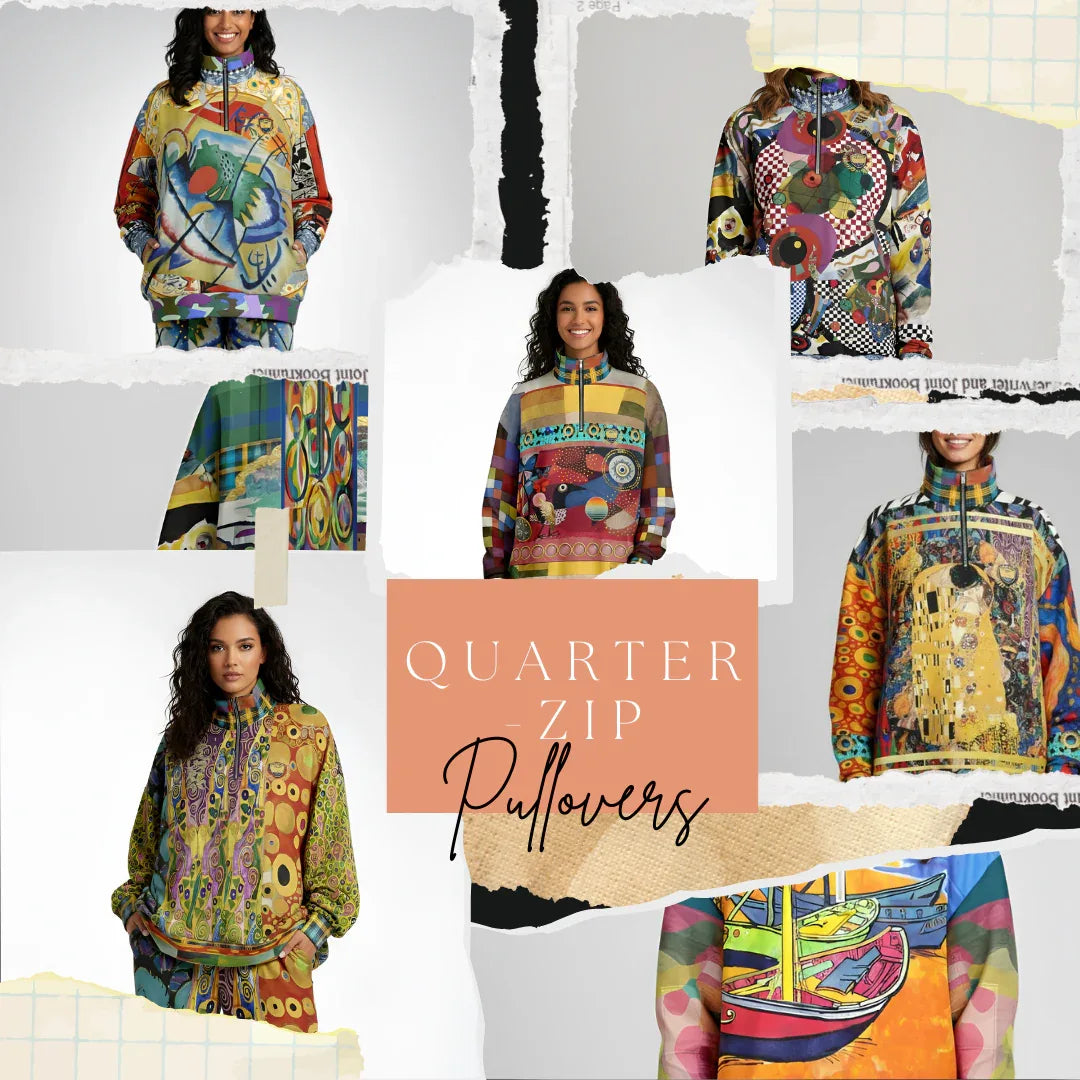 Artistic Quarter-Zip Pullovers