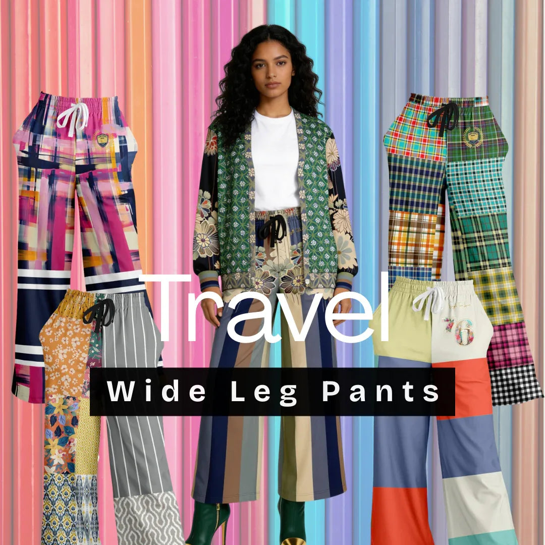 Travel Wide Leg Pants