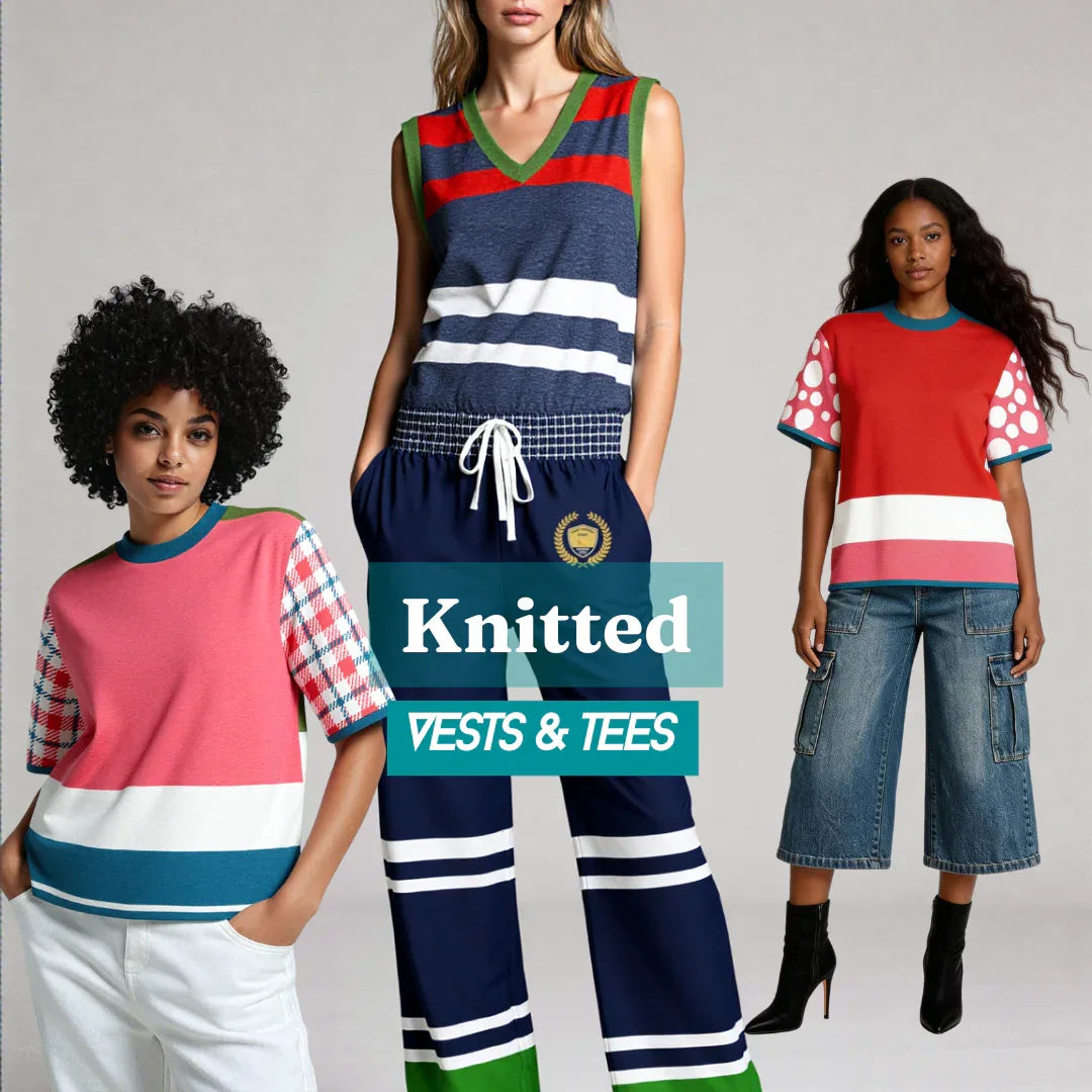 Knitted Vests &amp; Tees