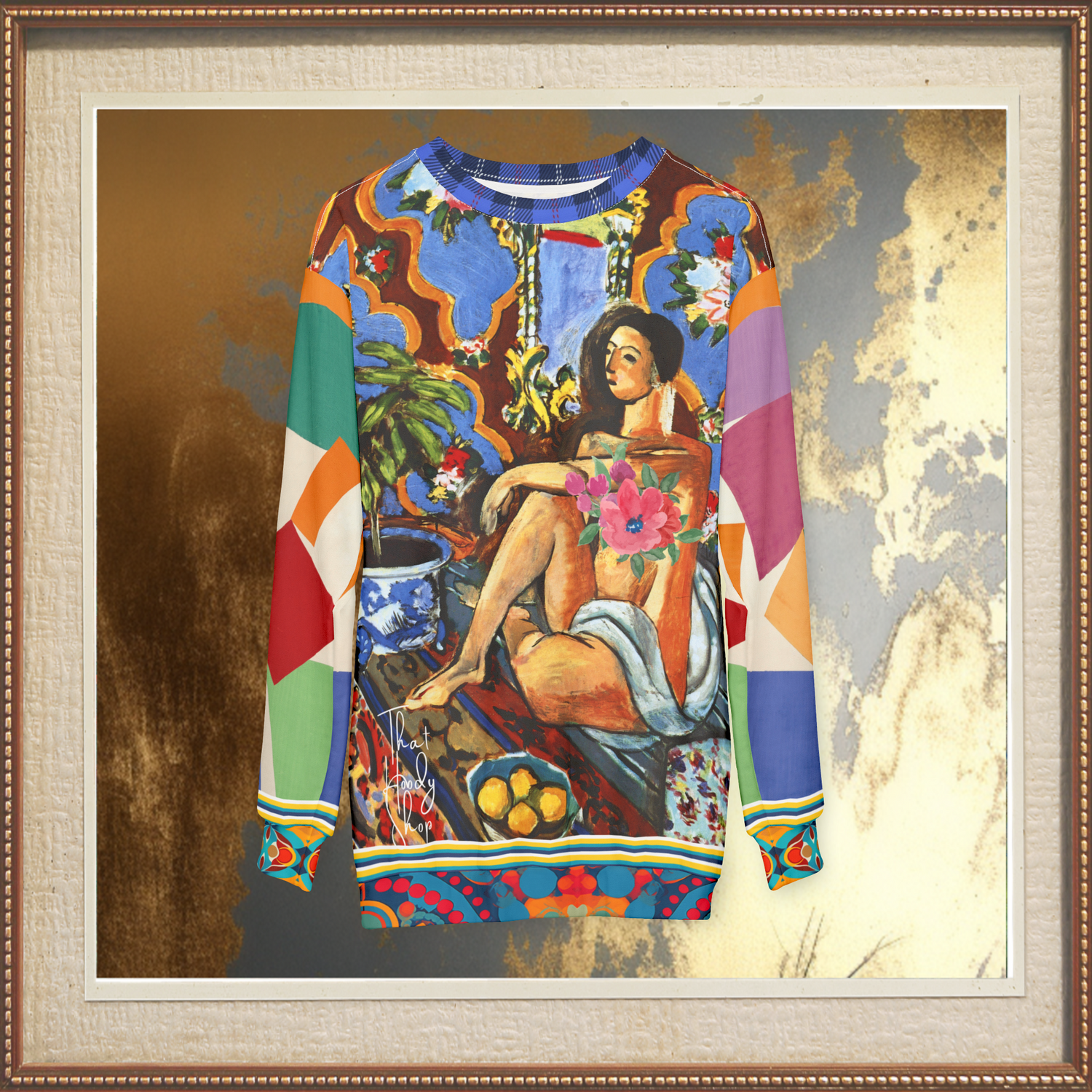 Decorative Figure in Ornamental