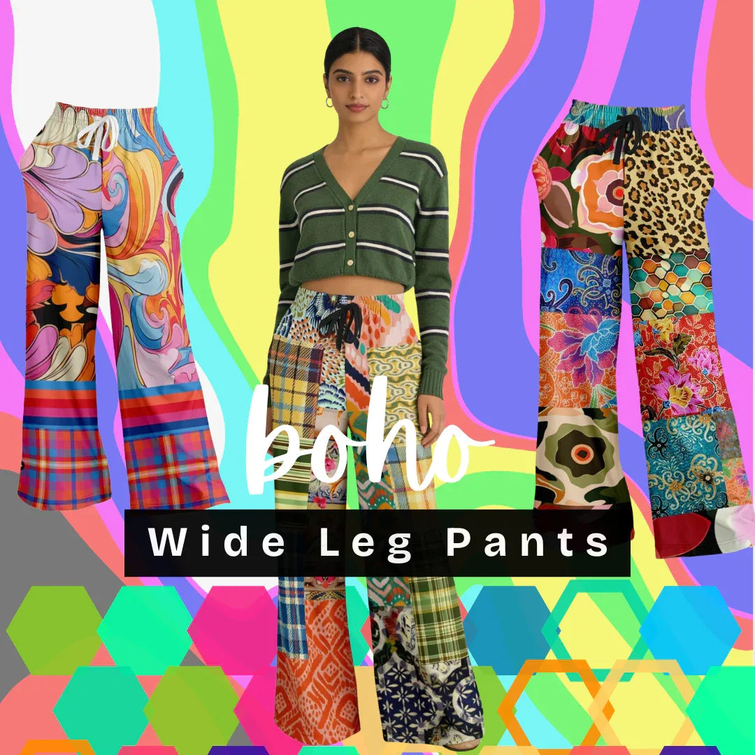 Boho Wide Leg Pants