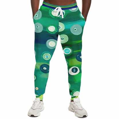 Blue Marine Ocean Eyes Eco-Poly Unisex Joggers