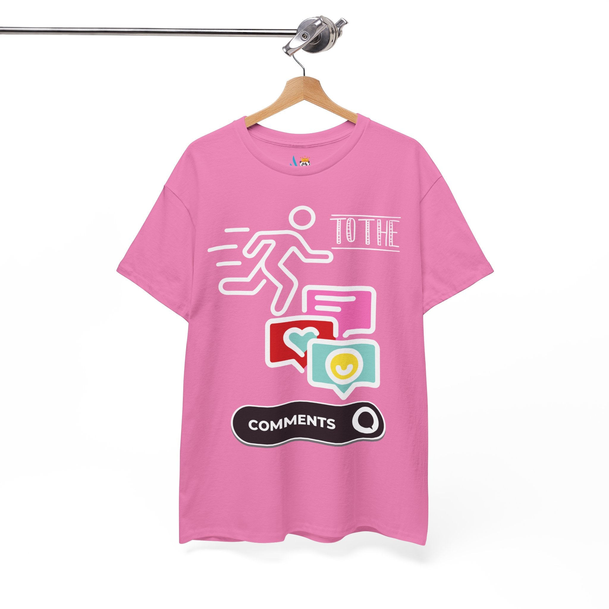 Straight to the Comments Heavyweight Unisex Tee