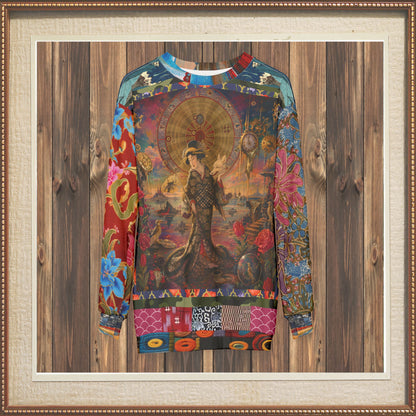 Duality of Spirit- Goddess of the Underworld Unisex Sweatshirt (Gold  Label)