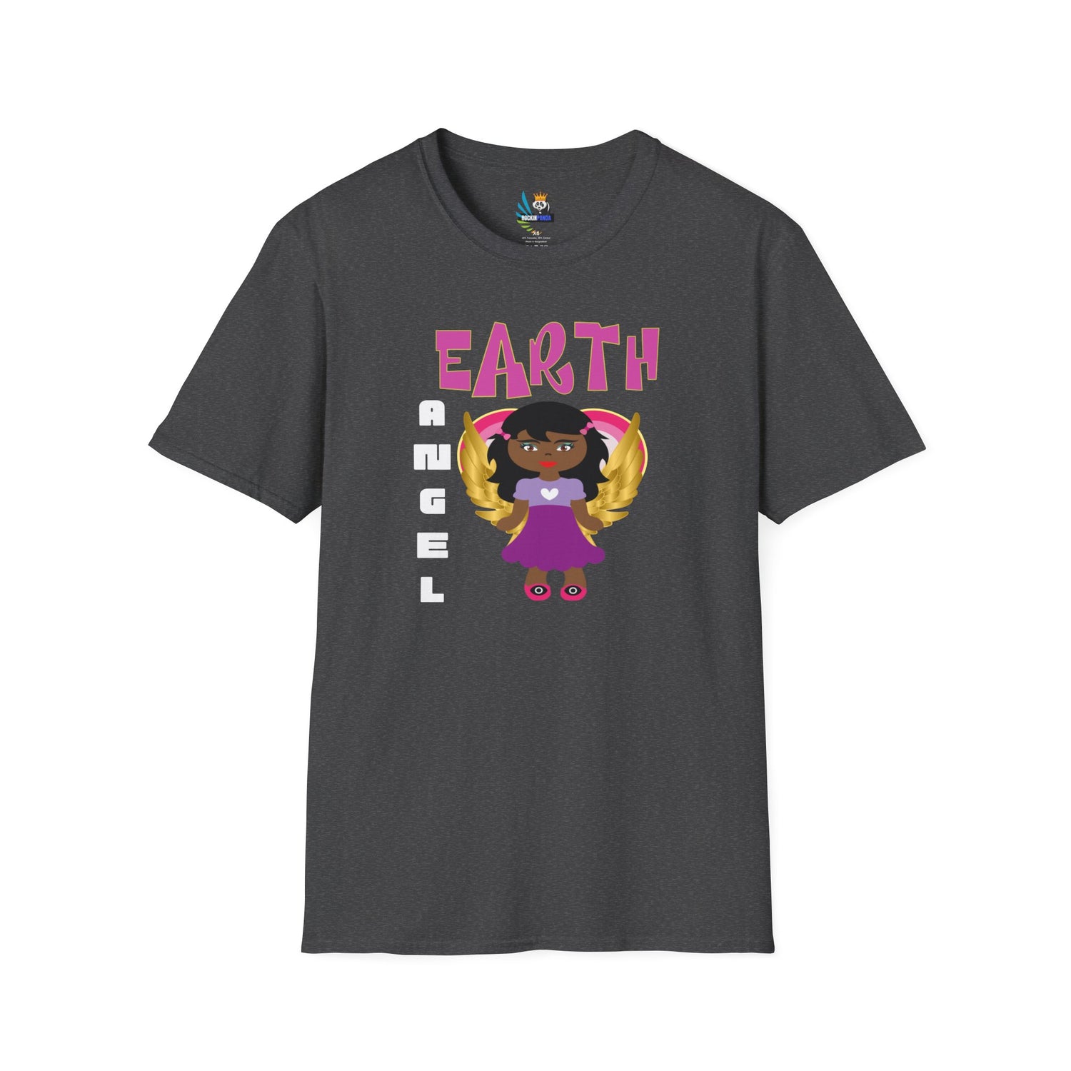 Earth Angel Black Girl Magic Unisex Softstyle T-Shirt