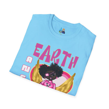 Earth Angel Natural Hair Unisex Softstyle T-Shirt
