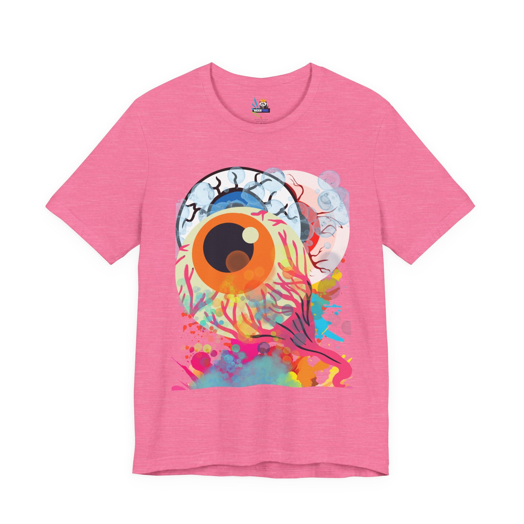 Eyes in Abstract Short Sleeve Unisex Tee