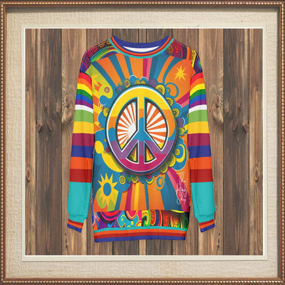 Let Peace Be The Way Unisex Sweatshirt (Gold Label)