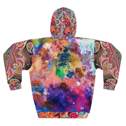 Santa Barbara Trippy Hippy Unisex Pullover Hoodie (Gold Label)