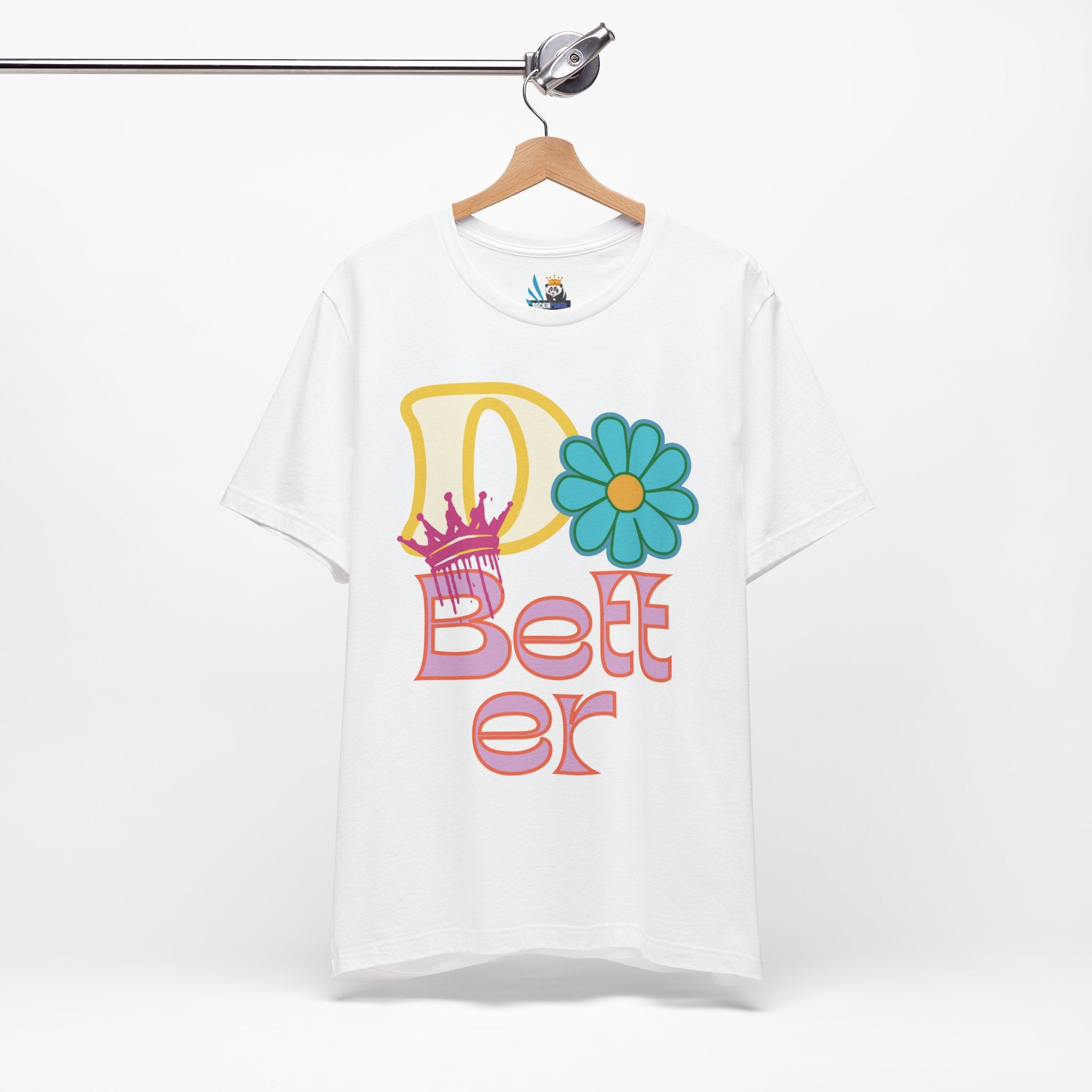 Do Better Hippie Vibe Floral Short Sleeve Tee