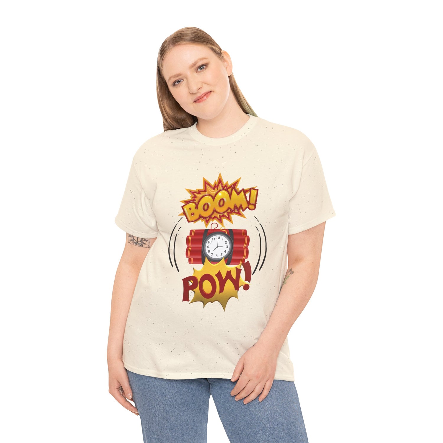 Boom Boom POW Heavyweight Unisex Tee