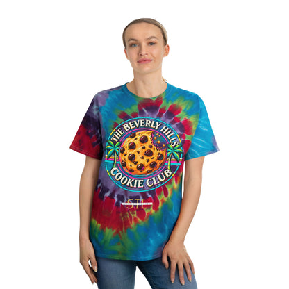 Beverly Hills Cookie Club Vibrant Tie-Dye Tee