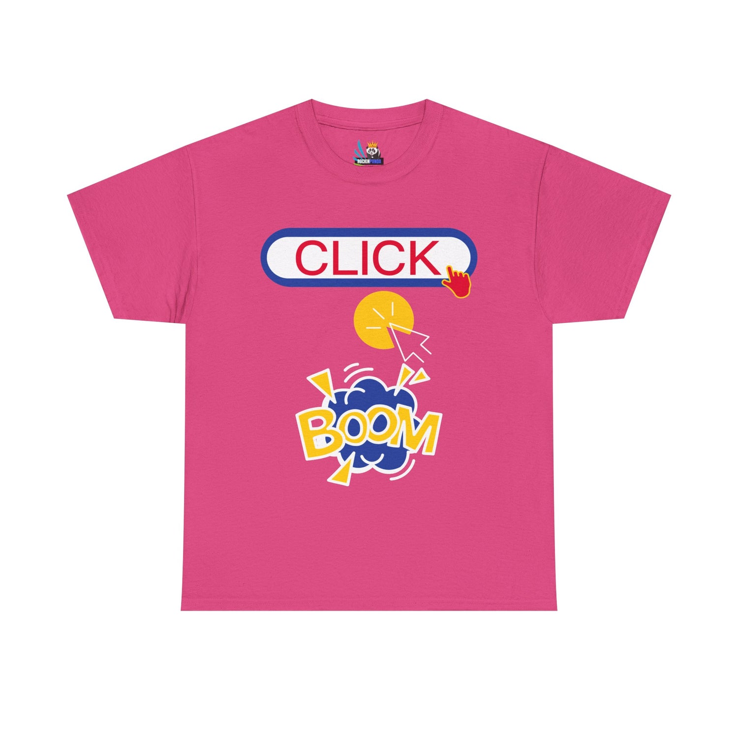 Click Click Boom Heavyweight Unisex Tee