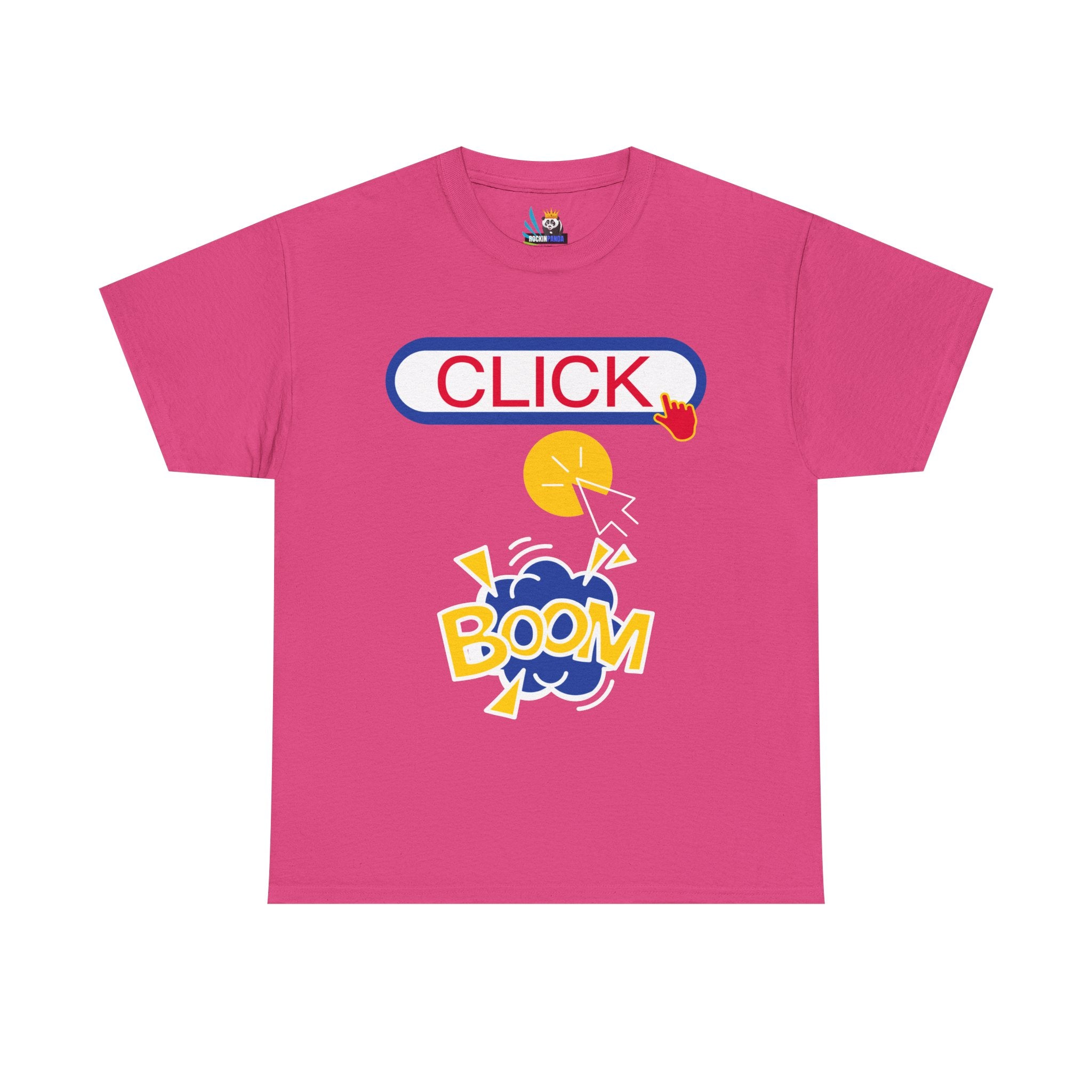 Click Click Boom Heavyweight Unisex Tee