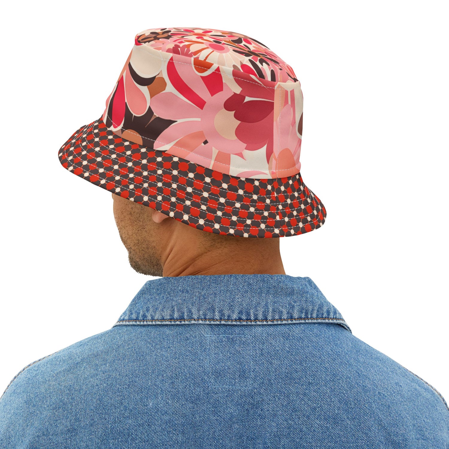 Sorbet &amp; Spice Flower Power Vibrant Bucket Hat