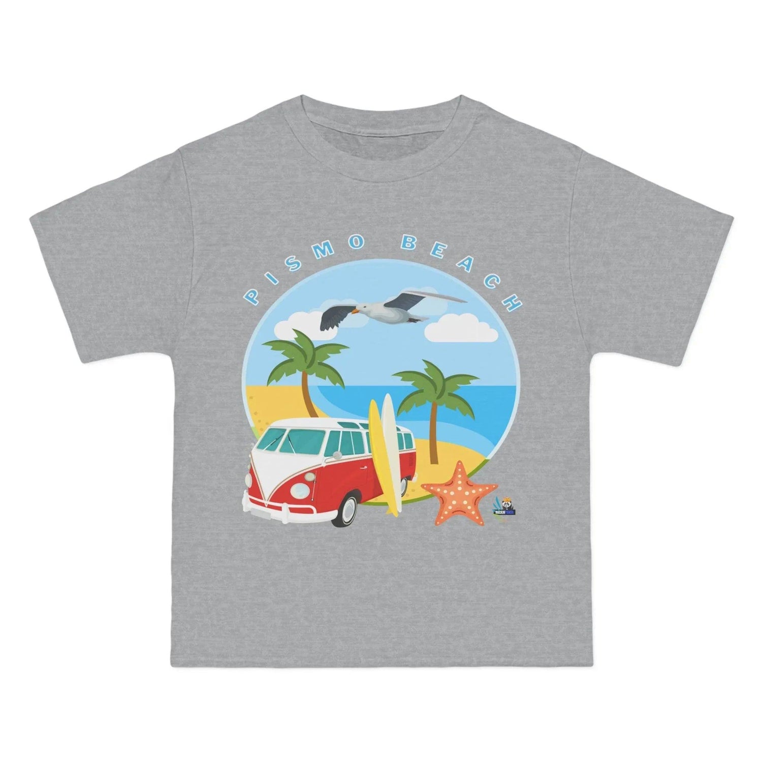 Surf Pismo Beach California Heavyweight Tee