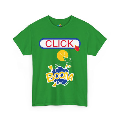 Click Click Boom Heavyweight Unisex Tee