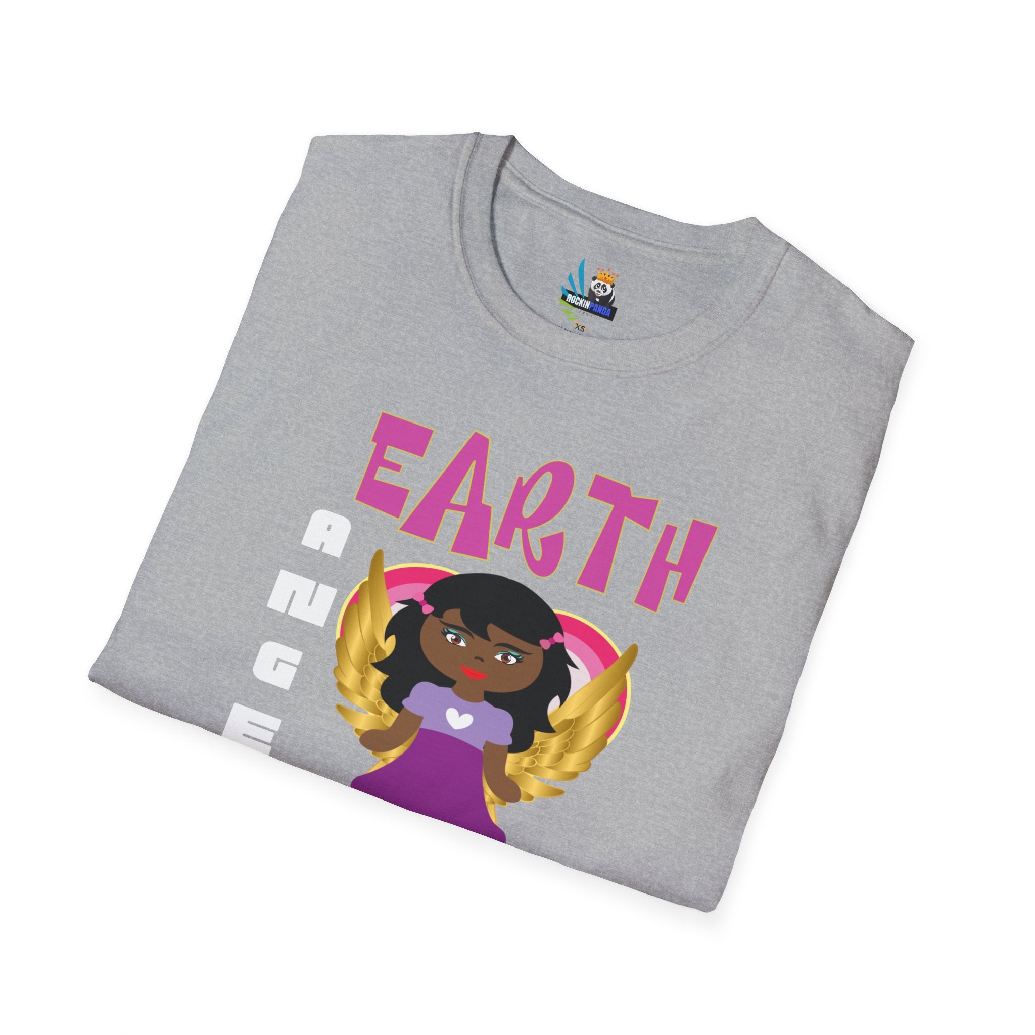 Earth Angel Black Girl Magic Unisex Softstyle T-Shirt