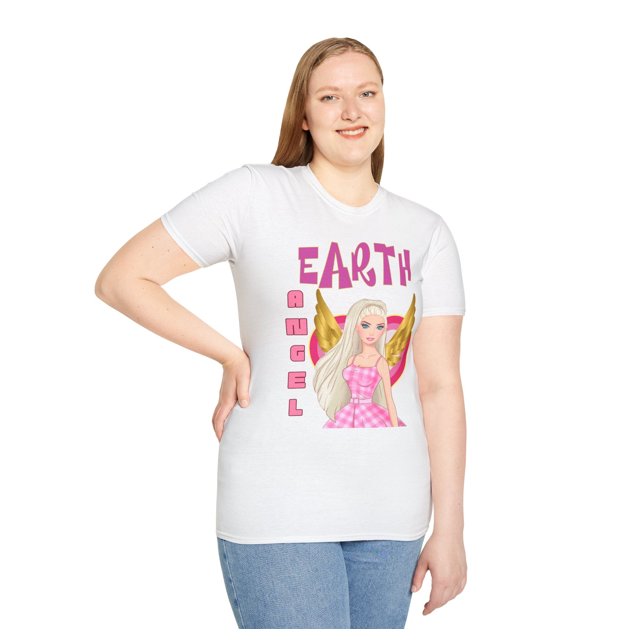 Earth Angel Blond Edition Unisex Softstyle T-Shirt
