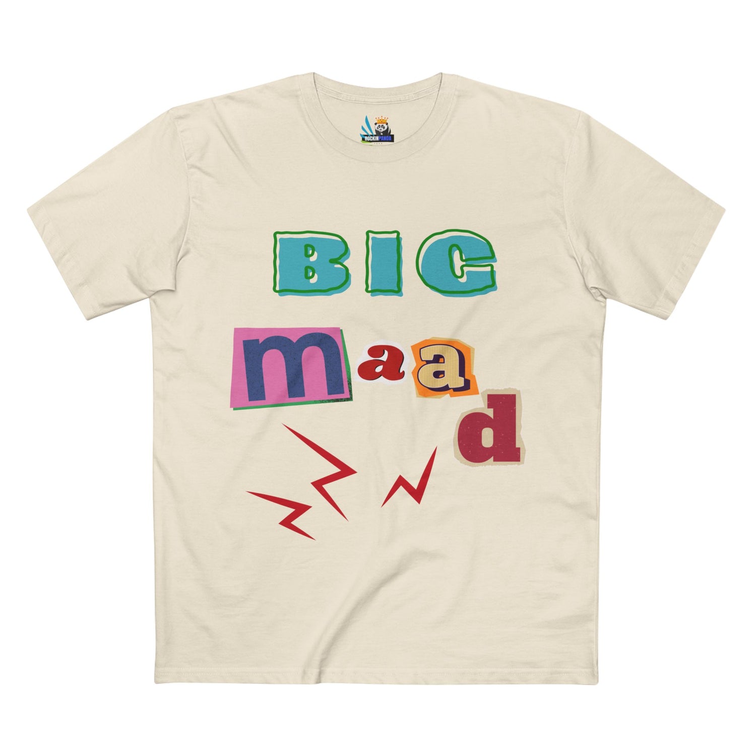 Big Maad Adult Staple Tee - Fun Graphic T-Shirt for Casual Wear