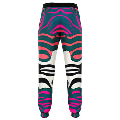Electrified Zebra Eco-Poly Unisex Joggers
