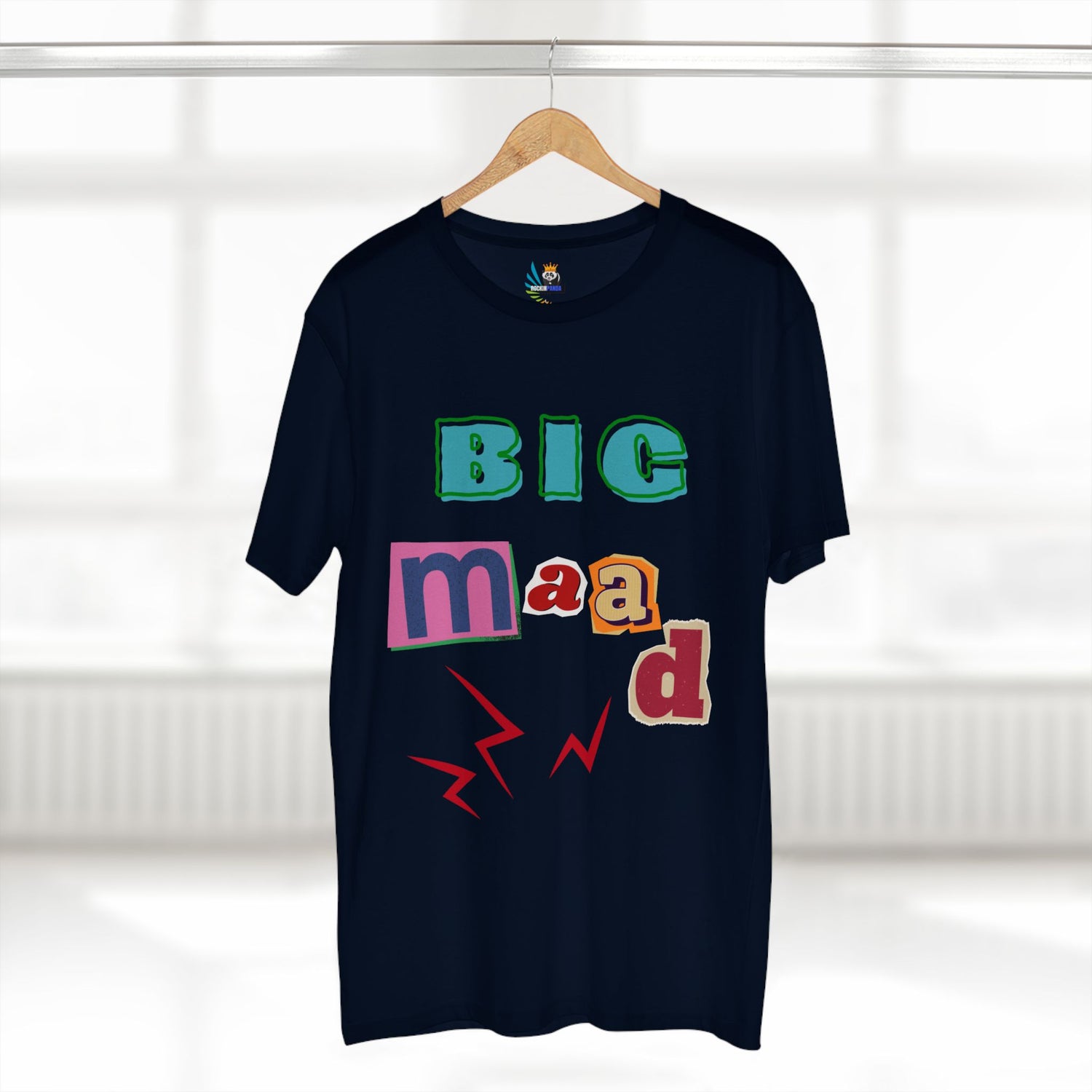 Big Maad Adult Staple Tee - Fun Graphic T-Shirt for Casual Wear