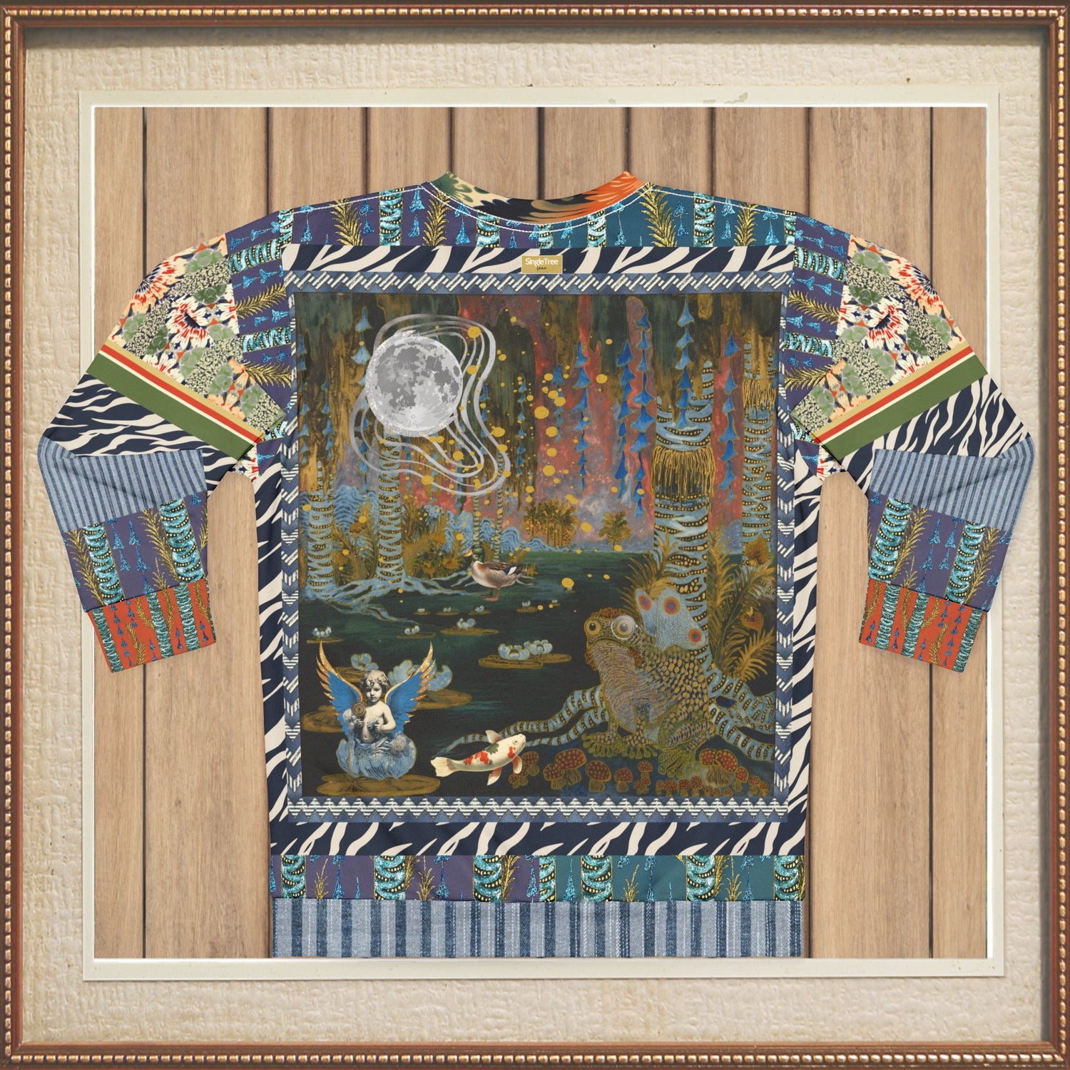 Wiosna Waterway in Deco Fantasy Unisex Sweatshirt (Gold Label)