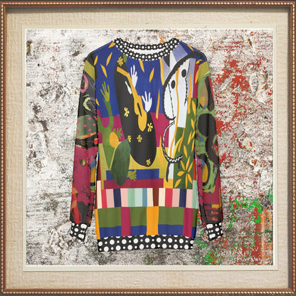 Reminiscent of a Life Colorblock Unisex Sweatshirt (Gold Label)