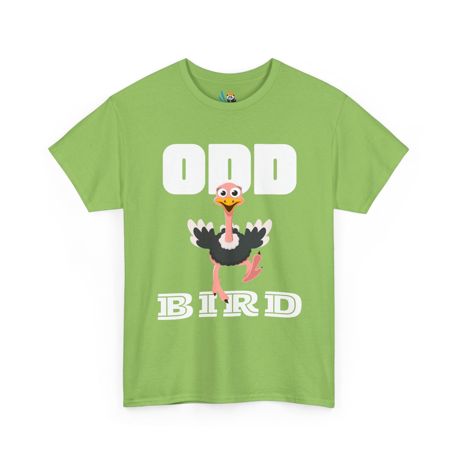Plain Odd Bird Ostrich Heavyweight Unisex Tee