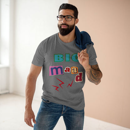 Big Maad Adult Staple Tee - Fun Graphic T-Shirt for Casual Wear