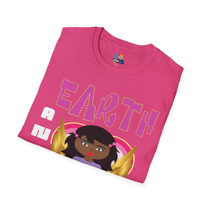 Earth Angel Black Girl Magic Unisex Softstyle T-Shirt