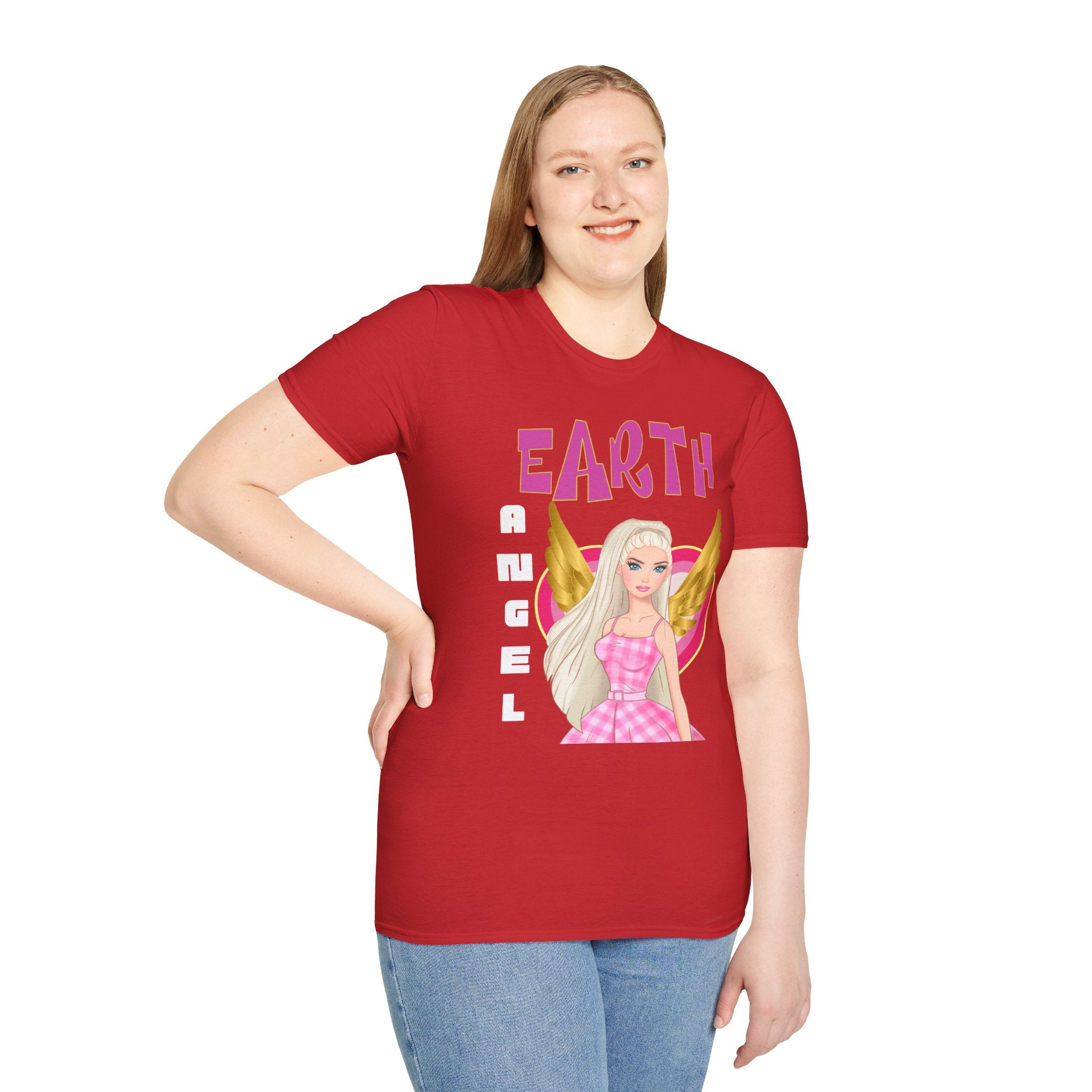 Earth Angel Blond Edition Unisex Softstyle T-Shirt