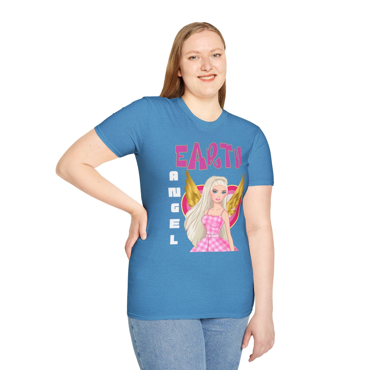 Earth Angel Blond Edition Unisex Softstyle T-Shirt