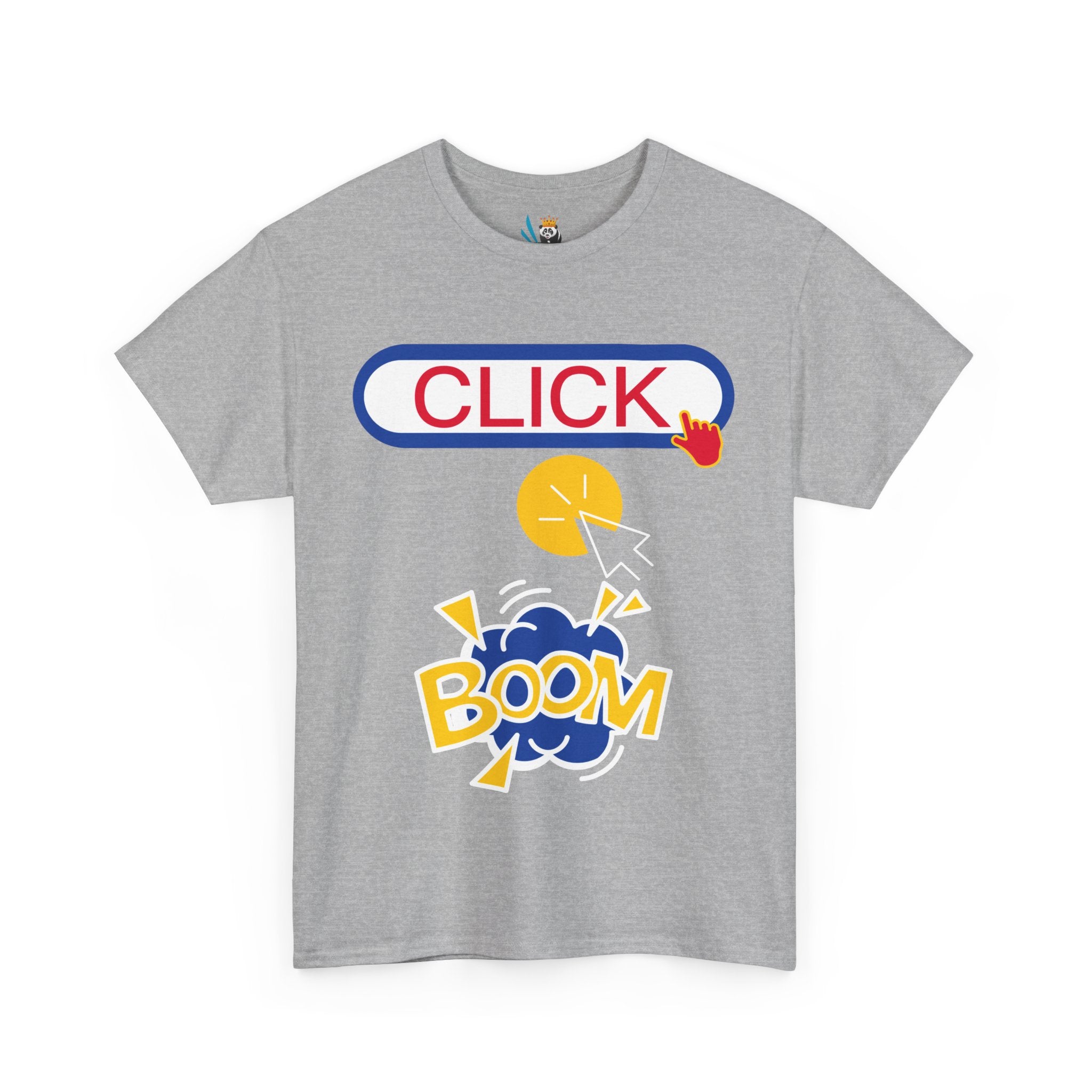 Click Click Boom Heavyweight Unisex Tee