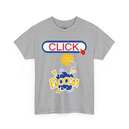 Click Click Boom Heavyweight Unisex Tee