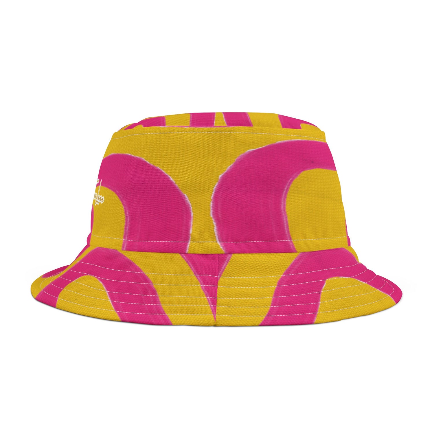 The Squiggly Wiggly Tie-Dye Vibrant Bucket Hat