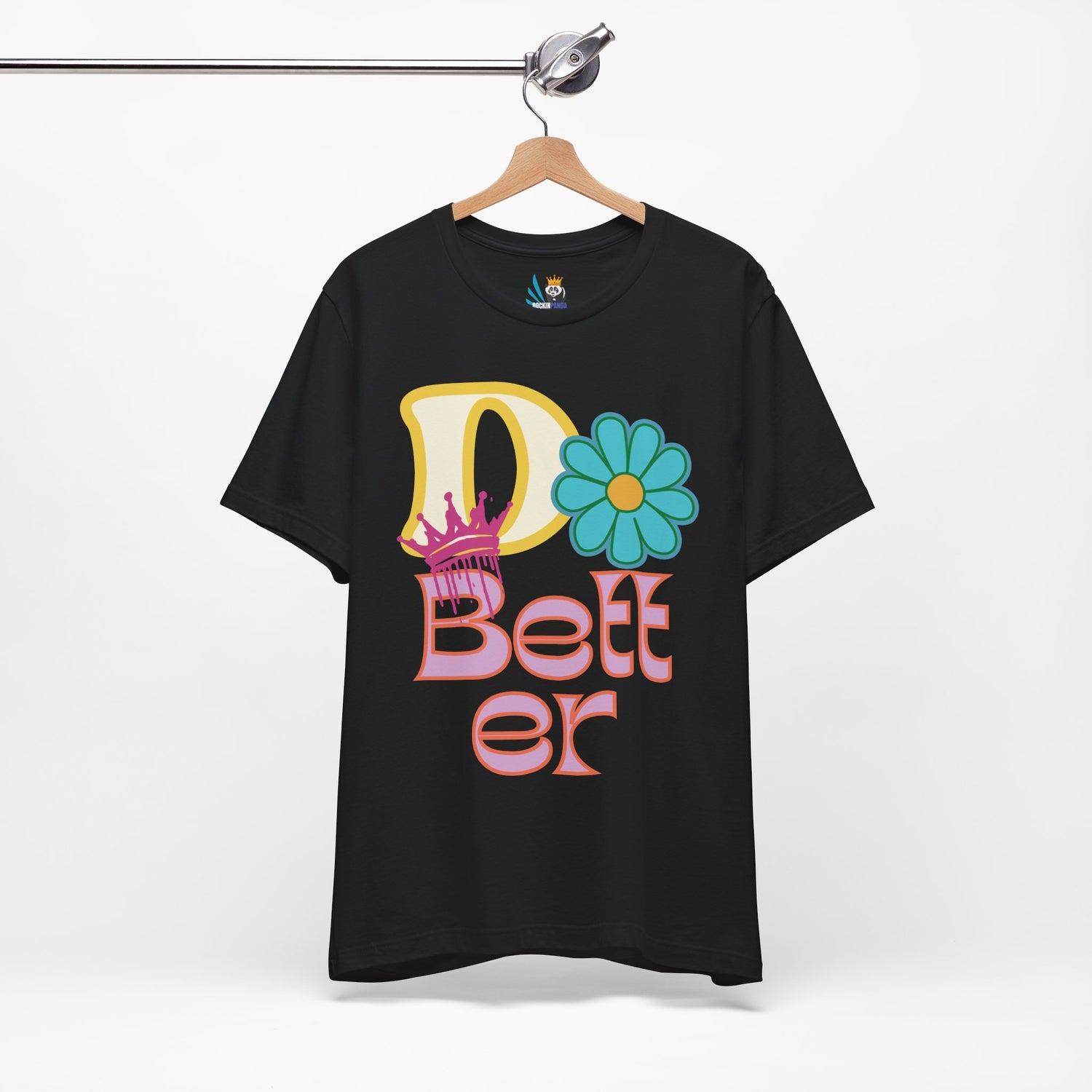 Do Better Hippie Vibe Floral Short Sleeve Tee