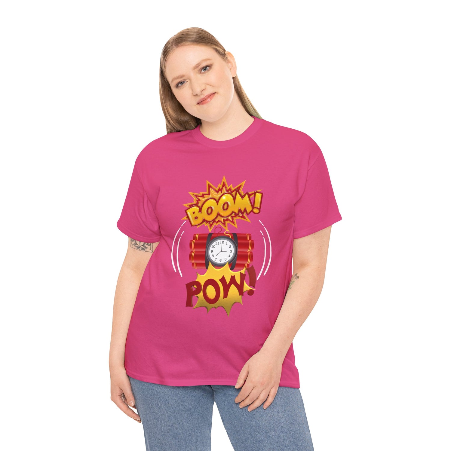 Boom Boom POW Heavyweight Unisex Tee