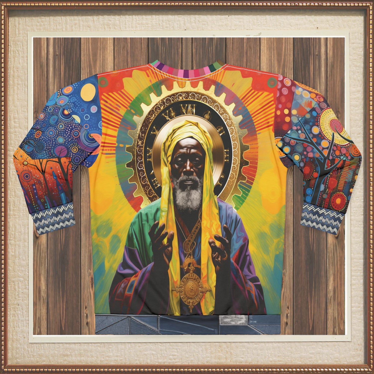 Father God in Heaven Unisex Sweatshirt (Gold Label)